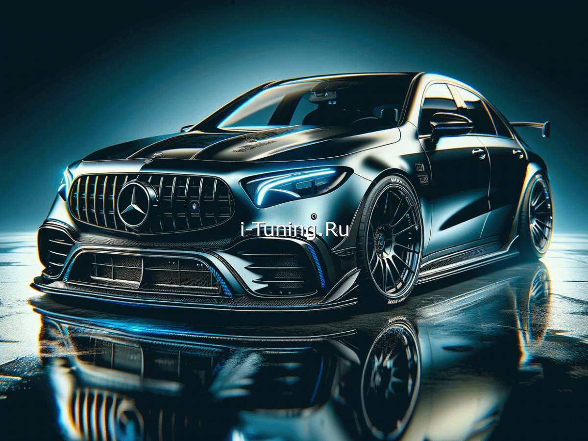 Mercedes-Benz - тюнинг новой модели 2034 года